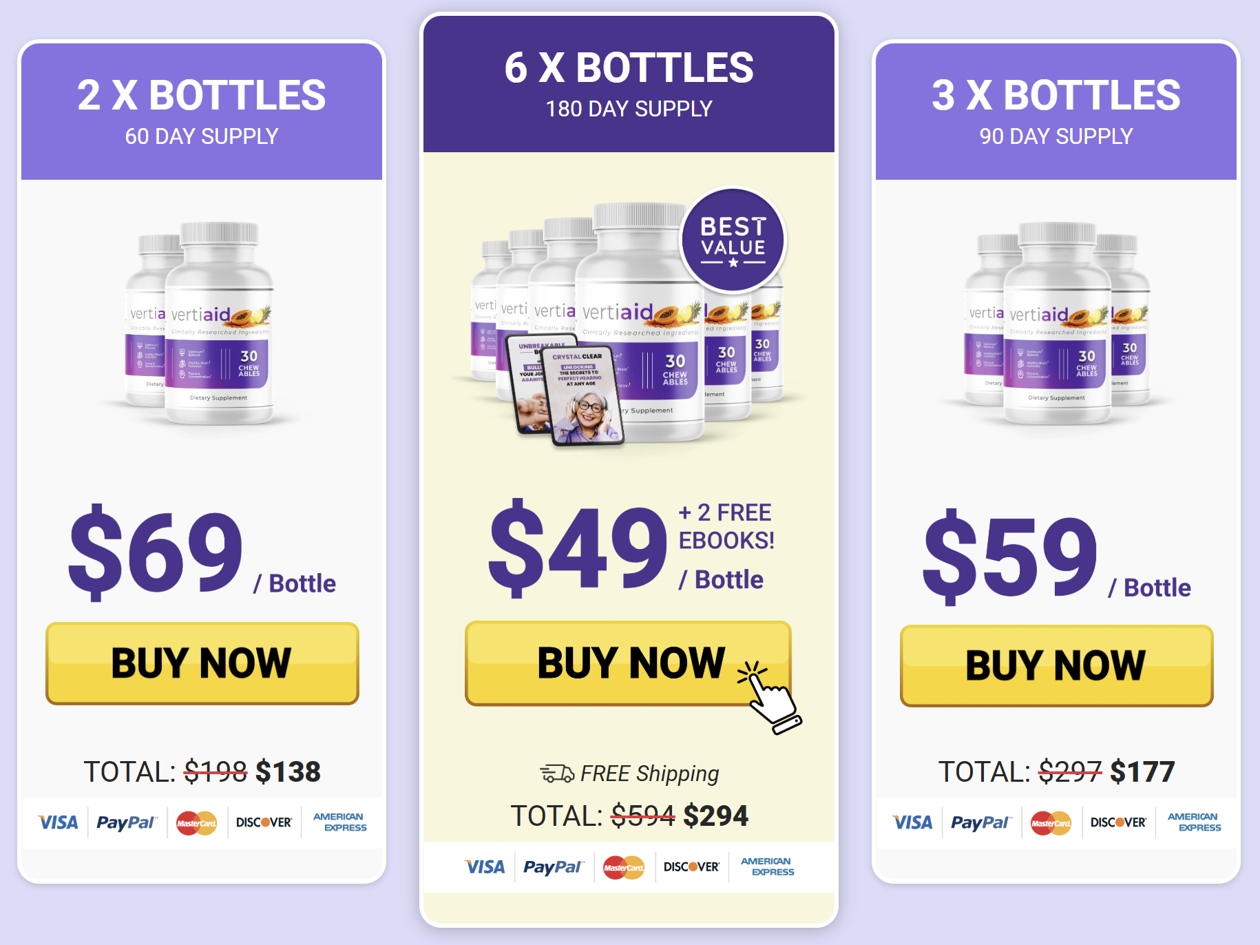 vertiaid price